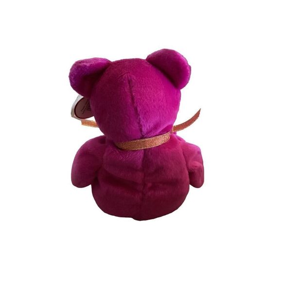 1999 Retired Millenium Bear Ty Beanie Baby Plush Collectible - Picture 9 of 11